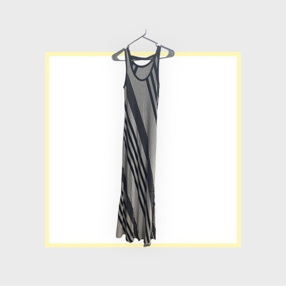 Women’s Monteau Maxi Dress Size Small Black and Grey